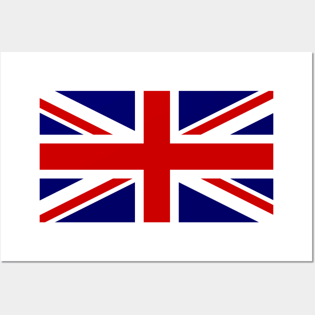 Flag of Great Britain Wall Art by Bravuramedia